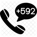 Guyana Dial Code  Symbol