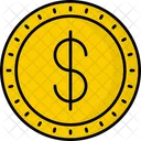 Guyana Dollar Coin Money Icon