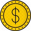 Guyana Dollar Munze Geld Symbol