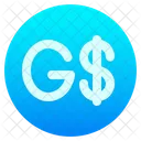 Guyana Dollar Geld Symbol