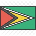 Guyana Guyanisch Land Symbol