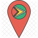 Guyana Guyanisch Land Symbol