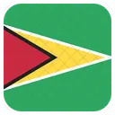 Guyana Flagge Symbol