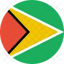 Guyana Flagge Land Symbol