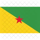 Guyana Flagge Symbol