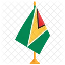Guyana Guyana Flagge Flagge Von Guyana Symbol