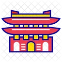 Seoul City Asian Landmark Icon