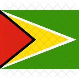 Gy guyane Flag Icône