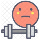 Gym Dumbbell Muscle Icon