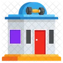 Gym Workout Center Exercise Center Icon