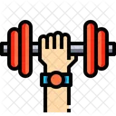Gym Exercise Dumbbell Icon