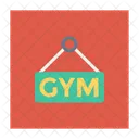 Gym Board Signboard Icon