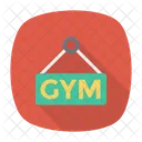Gym Board Signboard Icon