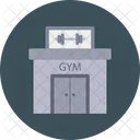 Gym Training Center Icon