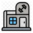 Gym Gym Building Exercise Icon