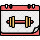 Gym Fitness Exercise Icon
