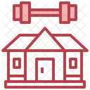 Gym Workout Dumbbell Icon