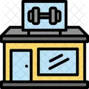 Gym Exercise Dumbbell Icon