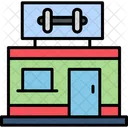Gym Center Club Icon