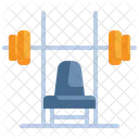 Gym Weight Exercise Icon