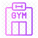Gym Fitness Workout Icon