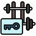 Gym Fitness Dumbbell Icon