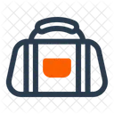 Gym Bag Workout Gear Exercise Icon