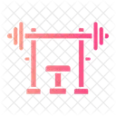 Gym Bench Lifting Bench Weight Lifting Icon