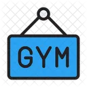 Gym Board Nameplate Icon