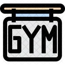 Gym Board Gym Banner Icon