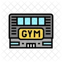 Gym Building  Icon