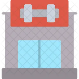 Gym Building  Icon