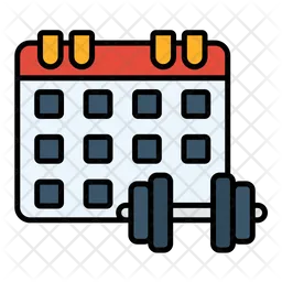 Gym Calendar  Icon