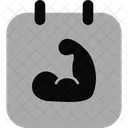 Gym calendar  Icon