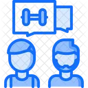 Gym Coach Consultation  Icon