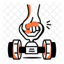 Gym Workout Exercise Icon