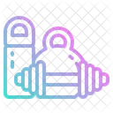 Dumbell Gym Exercise Icon