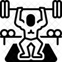 Gym Dumbbell Gymnastics Icon