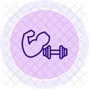 Gym Line Icon Icon