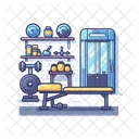 Fitness Exercise Workout Icon