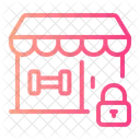Gym Lockout Closure Icon