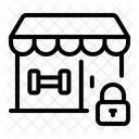 Gym Lockout Closure Icon