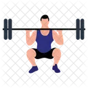 Gym Fitness Exercise Icon
