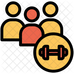 Gym Member Icon Of Colored Outline Style Available In Svg Png Eps Ai Icon Fonts