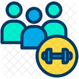 Gym Member Icon Of Colored Outline Style Available In Svg Png Eps Ai Icon Fonts