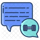 Gym Message  Icon