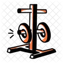 Gym Workout Exercise Icon