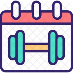 Gym Schedule  Icon