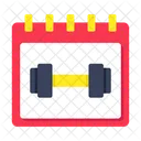 Calendar Gym Schedule Planner Icon