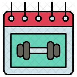 Gym Schedule  Icon